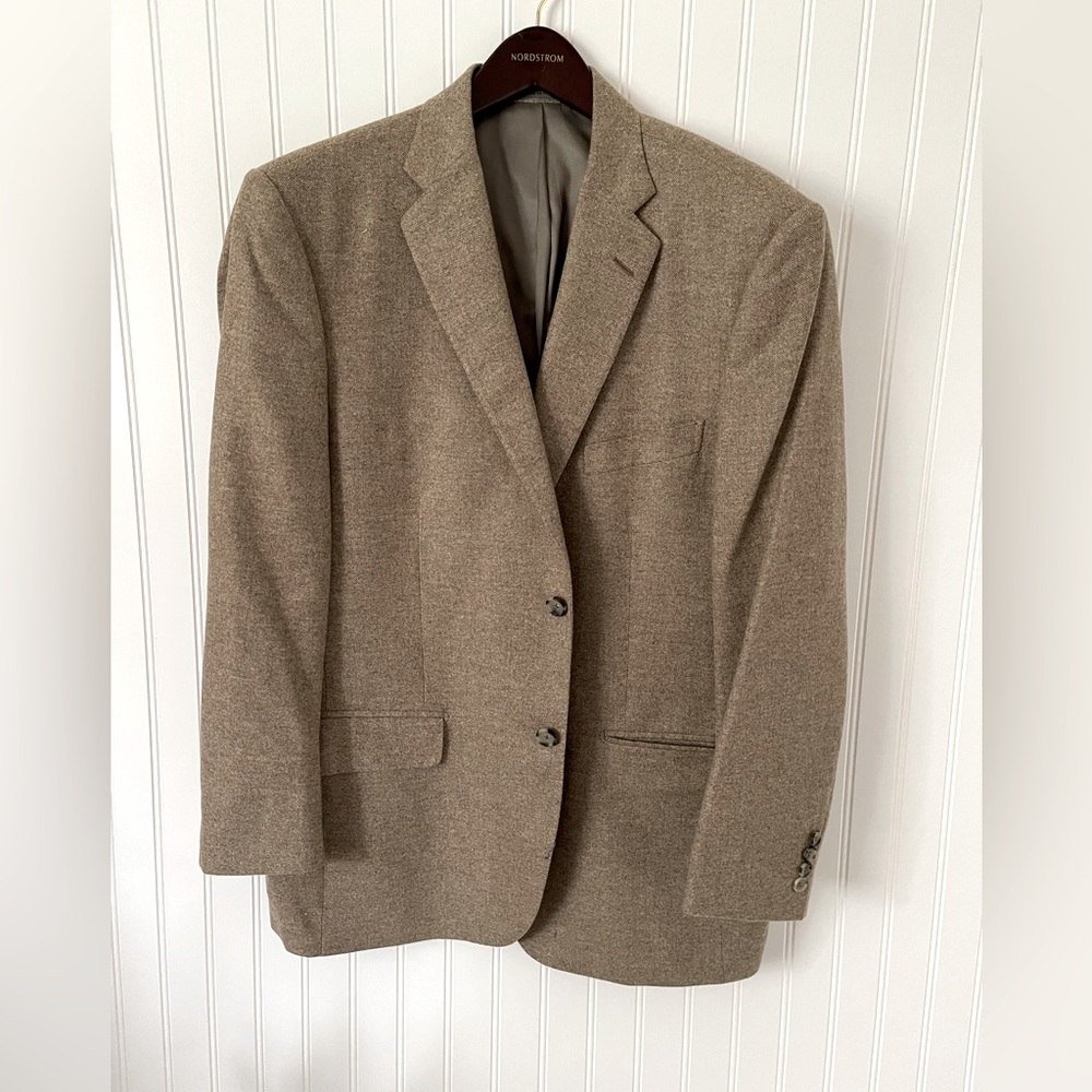 John W. Nordstrom 100% Cashmere Blazer